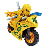Load image into Gallery viewer, Golden Lloyd (The Ultimate Spinjitzu Master) Ninjago LEGO-compatible minifigure | custom brick minifigures