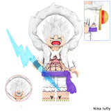 Load image into Gallery viewer, Nika Luffy lightning effect One Piece Set 9 LEGO-compatible minifigure brick toy