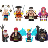 Load image into Gallery viewer, One Piece Series 10 minifigure set Kaidou, Edward Newgate Whitebeard, Katakuri LEGO-compatible building block toys | 8-piece set