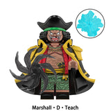 Load image into Gallery viewer, Marshall D. Teach Blackbeard One Piece LEGO-compatible minifigure | custom brick minifigures