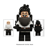 Load image into Gallery viewer, Skibidi Toilet Collection: Series 13 — 4-Piece Custom Minifigure Set
