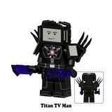 Load image into Gallery viewer, Skibidi Toilet Collection: Series 14 — 4-Piece Custom Minifigure Set