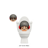 Load image into Gallery viewer, Skibidi Toilet Collection: Series 16 — 3-Piece Custom Minifigure Set