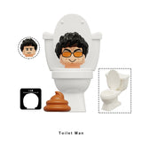 Load image into Gallery viewer, Skibidi Toilet Collection: Series 4 — 4-Piece Custom Minifigure Set