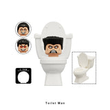Load image into Gallery viewer, Skibidi Toilet Collection: Series 4 — 4-Piece Custom Minifigure Set