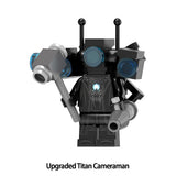 Load image into Gallery viewer, Skibidi Toilet Collection: Series 7 — 4-Piece Custom Minifigure Set