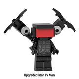 Load image into Gallery viewer, Skibidi Toilet Collection: Series 7 — 4-Piece Custom Minifigure Set