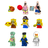 Load image into Gallery viewer, Spongebob Collection: Series 2 — 9-Piece Custom Minifigure Set