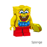 Load image into Gallery viewer, Spongebob Collection: Series 2 — 9-Piece Custom Minifigure Set