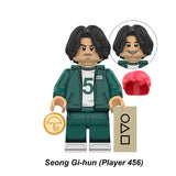 Load image into Gallery viewer, Squid Game Collection: Series — 9-Piece Custom Minifigure Set