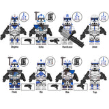 Load image into Gallery viewer, star-wars-clone-wars-501st-legion-troopers-custom-movie-minifigures-set