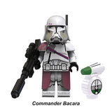 Load image into Gallery viewer, Clone Commander Bacara Galactic Marines LEGO-compatible minifigure | custom brick minifigures