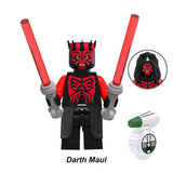 Load image into Gallery viewer, Darth Maul Sith Lord Star Wars LEGO-compatible minifigure | custom brick minifigures