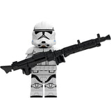Load image into Gallery viewer, First Order Stormtrooper Star Wars LEGO-compatible minifigure | custom brick minifigures