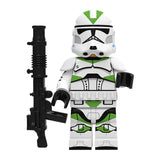 Load image into Gallery viewer, Nd Siege Battalion Clone Trooper Star Wars LEGO-compatible minifigure | custom brick minifigures