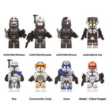 Load image into Gallery viewer, Star Wars Collection: Series 9 — 8-Piece Custom Minifigure Set