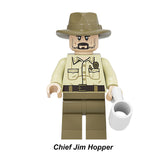 Load image into Gallery viewer, Chief Jim Hopper (Known As Hopper) Stranger Things LEGO-compatible minifigure