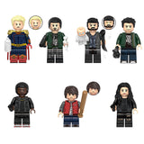 Load image into Gallery viewer, Superheroes minifigure set Homelander, Billy Butcher, Hughie Campbell LEGO-compatible building block toys | 7-piece set
