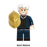 Load image into Gallery viewer, Justice Society of America DC Superheroes Collection: Series 32 — 8-Piece Custom Minifigure Set