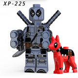 Load image into Gallery viewer, Deadpool Known Superheroes LEGO-compatible minifigure | custom brick minifigures