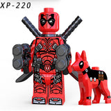Load image into Gallery viewer, Deadpool Known Superheroes LEGO-compatible minifigure | custom brick minifigures