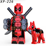 Load image into Gallery viewer, Deadpool Superheroes LEGO-compatible minifigure | custom brick minifigures