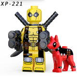 Load image into Gallery viewer, Samurai Deadpool Superheroes LEGO-compatible minifigure | custom brick minifigures
