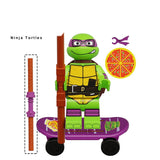 Load image into Gallery viewer, Teenage Mutant Ninja Turtles Collection: Series 3 — 4-Piece Custom Minifigure Set