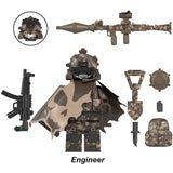 Load image into Gallery viewer, World War II Collection: Series 2 — 6-Piece Custom Minifigure Set