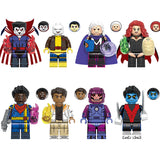 Load image into Gallery viewer, X-Men Classic Custom minifigure set Magneto, Sentinel, Nightcrawler, Mr. Sinister LEGO-compatible building block toys | 8-piece set