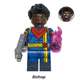 Load image into Gallery viewer, Bishop Mutant Time Traveler X-Men Classic LEGO-compatible minifigure | custom brick minifigures