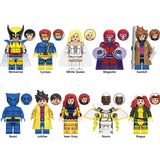 Load image into Gallery viewer, Superheroes minifigure set Jean Grey, Jubilee, Wolverine LEGO-compatible building block toys | 10-piece set