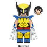 Load image into Gallery viewer, Wolverine Superheroes LEGO-compatible minifigure | custom brick minifigures